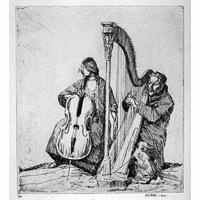 Harp and Cello